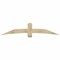 Ekena Millwork Bellingham Rough Sawn Timber Gable Bracket, Douglas Fir, 84"W x 17"H x 6"D x 6"F, 5/12 Pitch GBW084X17X0606BEL00RDF - alternate 1